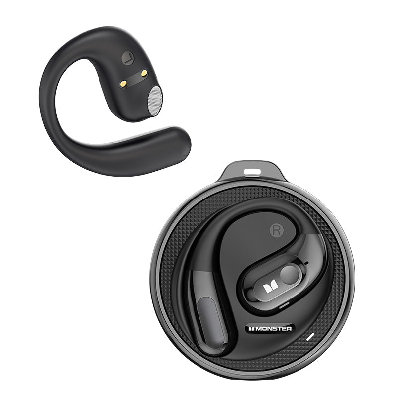 Handsfree Bluetooth Monster AC330 AI-käännös, TWS, Musta