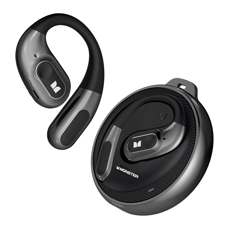 Handsfree Bluetooth Monster AC330 AI-käännös, TWS, Musta