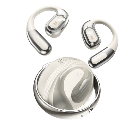 Handsfree Bluetooth Monster AC330 AI-käännös, TWS, Valkoinen