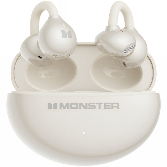 Handsfree Bluetooth Monster AirClip AC200, TWS, Vaalean beige