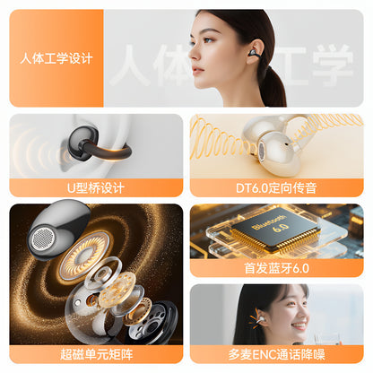 Handsfree Bluetooth Monster AirClip AC200, TWS, Musta