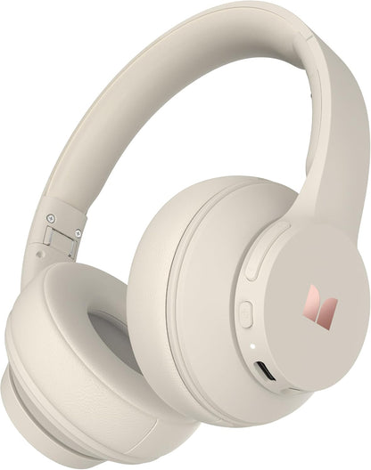 Handsfree Bluetooth Monster Mission 100, MultiPoint, A2DP, ANC, Valkoinen