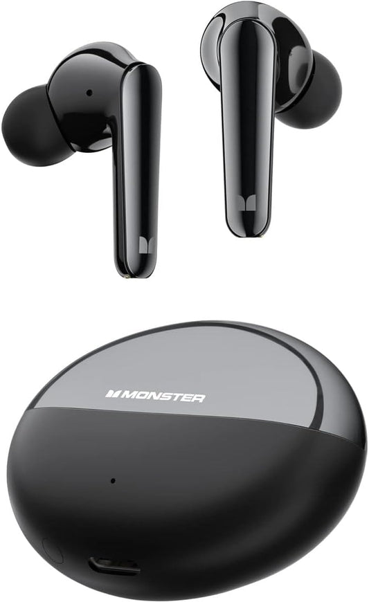 Handsfree Bluetooth Monster N-Lite 203 AirLinks, TWS, Musta