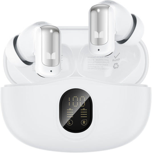 Handsfree Bluetooth Monster N-Lite 217, TWS, Valkoinen