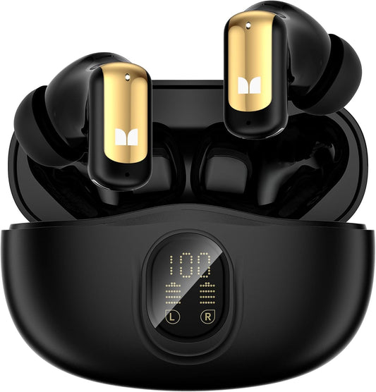 Handsfree Bluetooth Monster N-Lite 217, TWS, Musta
