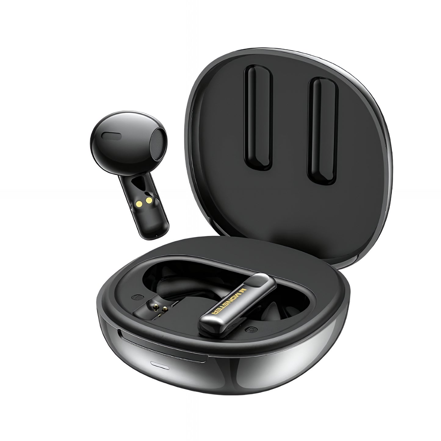Handsfree Bluetooth Monster N-Lite 209, TWS, Musta