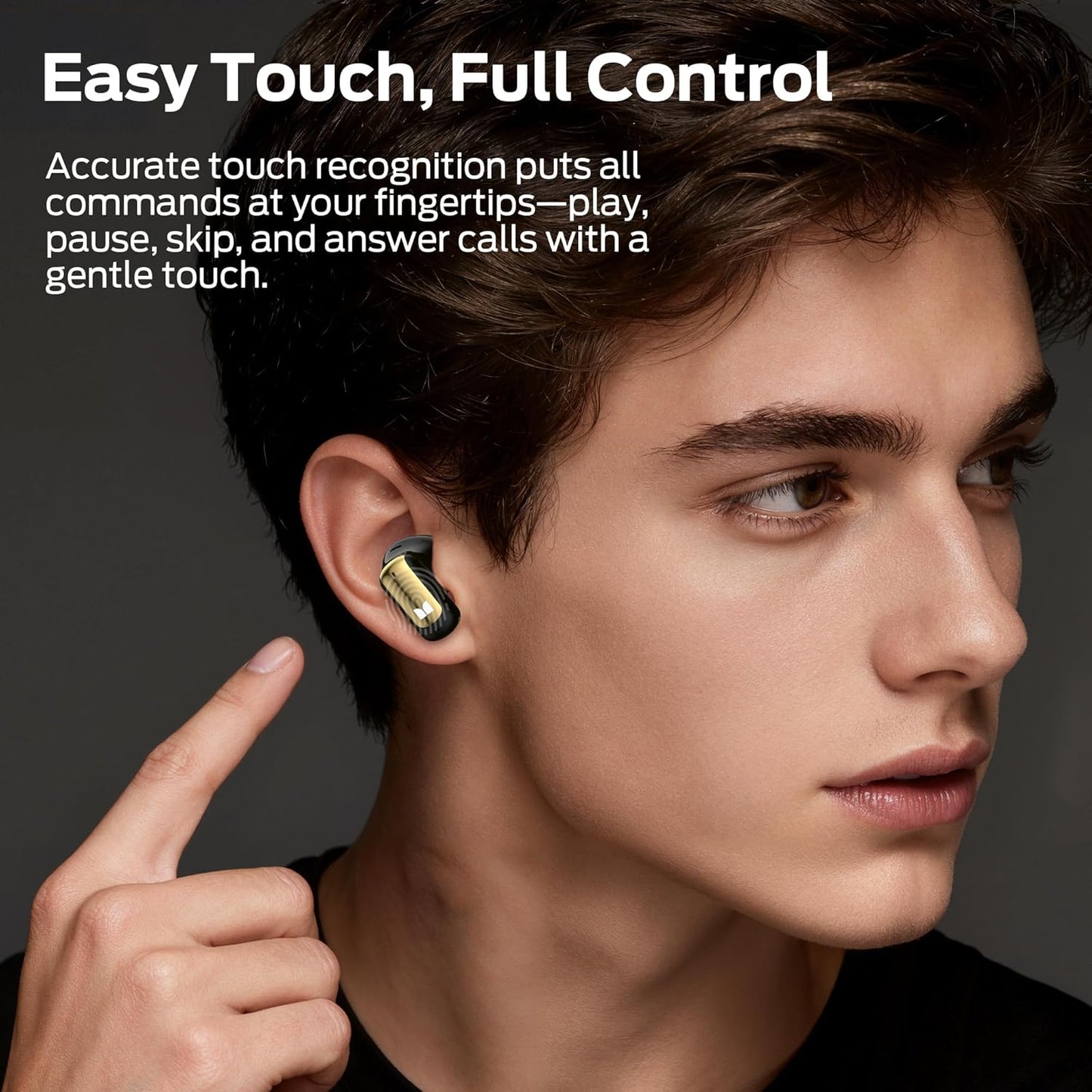 Handsfree Bluetooth Monster N-Lite 217, TWS, Musta
