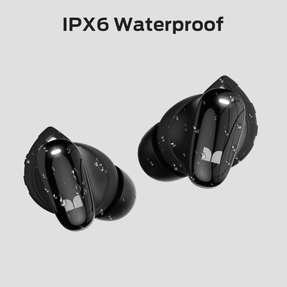 Handsfree Bluetooth Monster N-Lite 206, TWS, Musta