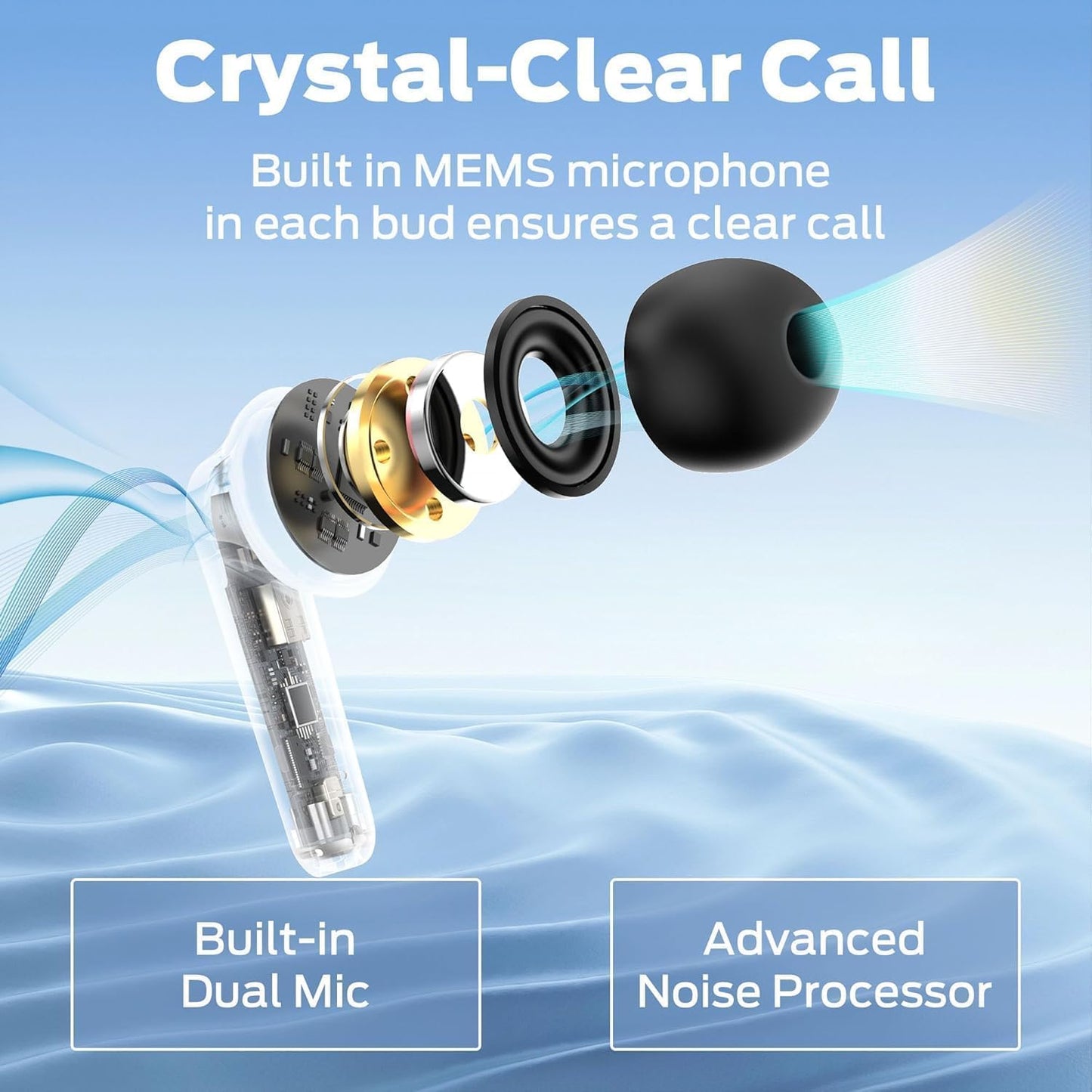 Handsfree Bluetooth Monster N-Lite 203 AirLinks, TWS, Musta