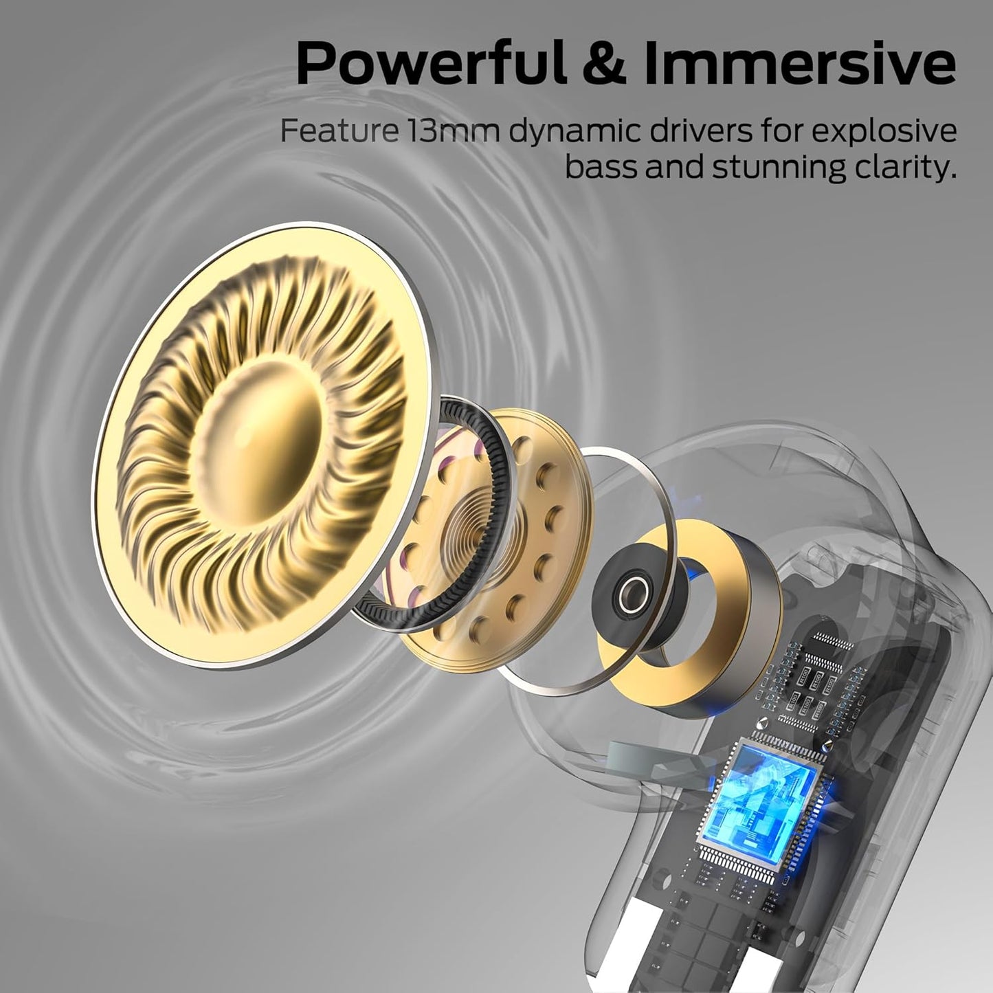 Handsfree Bluetooth Monster N-Lite 217, TWS, Musta