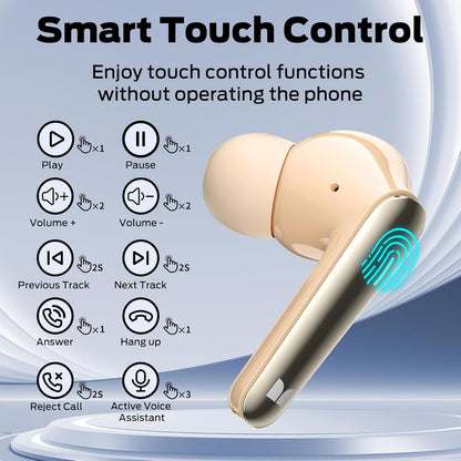 Handsfree Bluetooth Monster N-Lite 203 AirLinks, TWS, Kulta