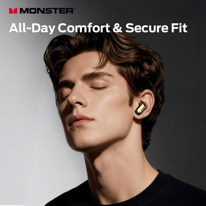 Handsfree Bluetooth Monster N-Lite 217, TWS, Musta