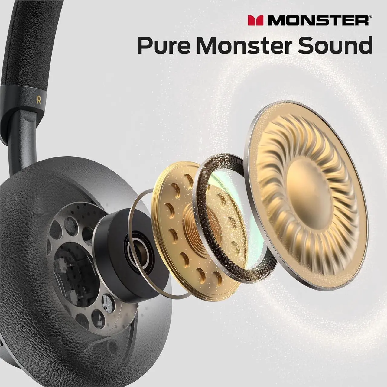 Handsfree Bluetooth Monster N-tune mini 02, A2DP, ANC, Musta