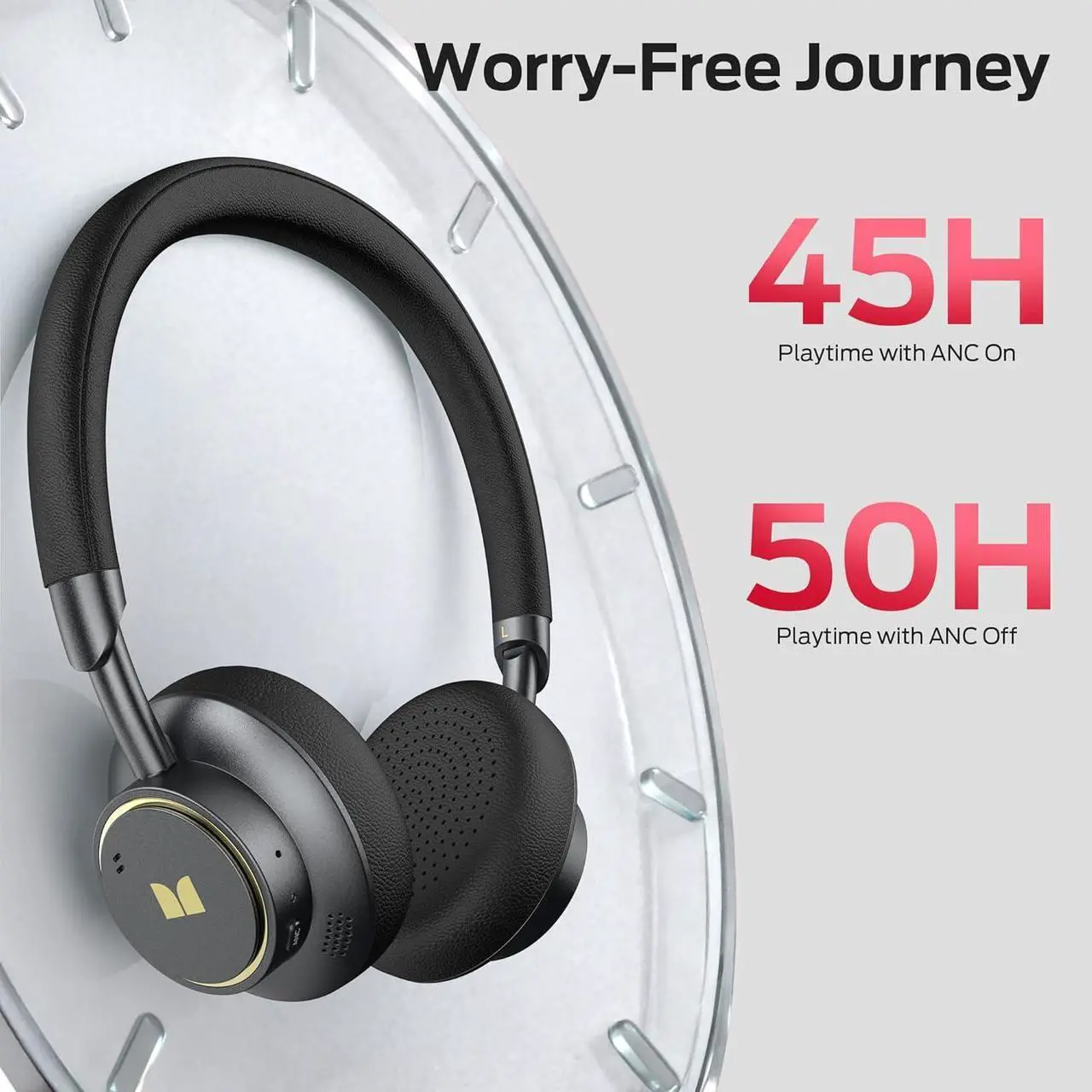 Handsfree Bluetooth Monster N-tune mini 02, A2DP, ANC, Musta