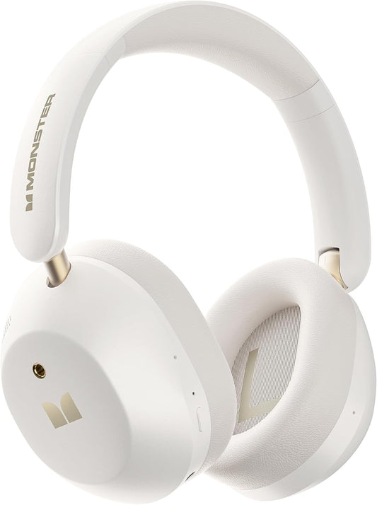 Handsfree Bluetooth Monster Persona 6th, MultiPoint, A2DP, ANC, Valkoinen