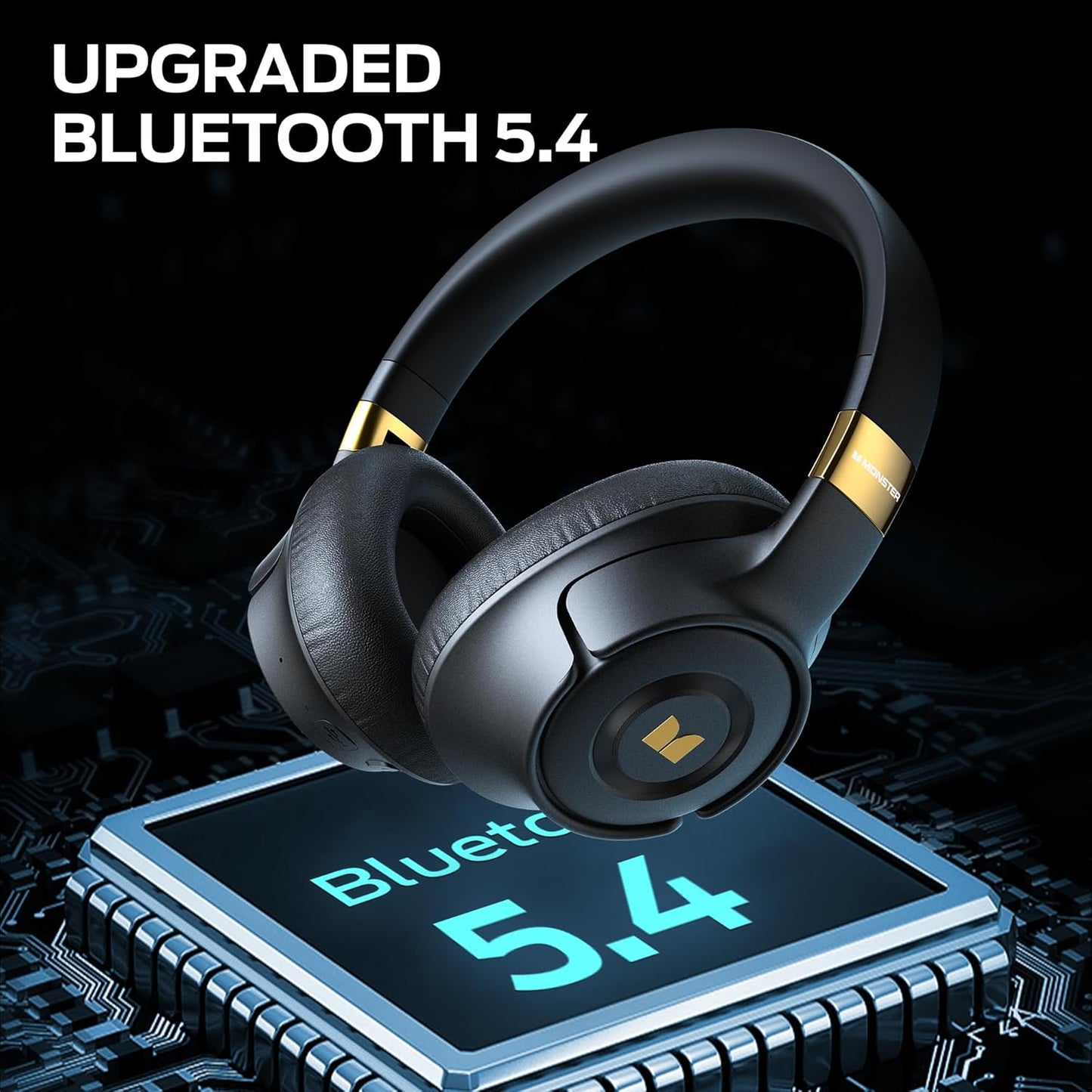 Handsfree Bluetooth Monster Persona SE, A2DP, ANC, Musta