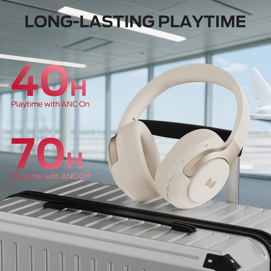 Bluetooth Handsfree Monster Persona 5th, MultiPoint, A2DP, ANC, White