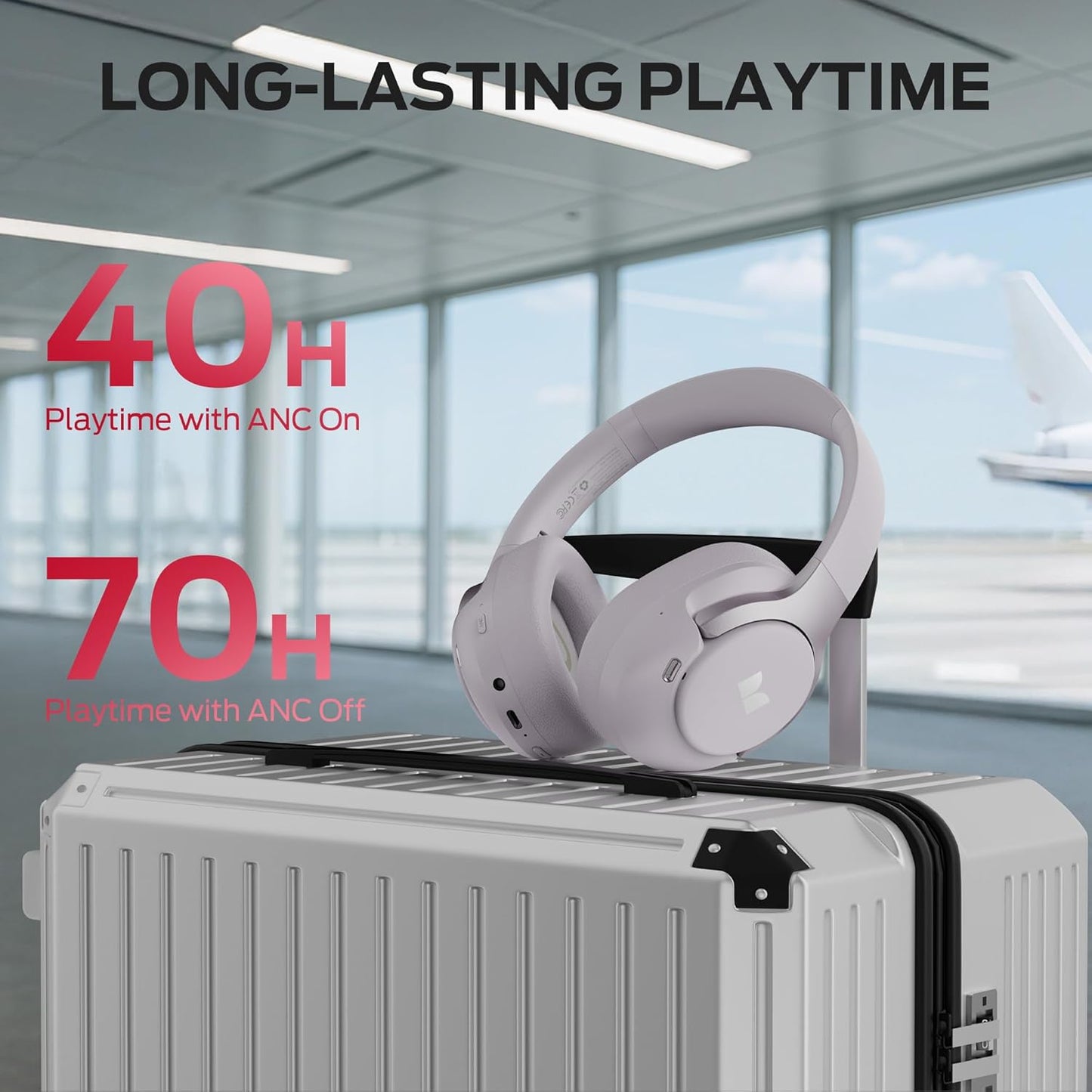 Handsfree Bluetooth Monster Persona 5th, MultiPoint, A2DP, ANC, Violetti