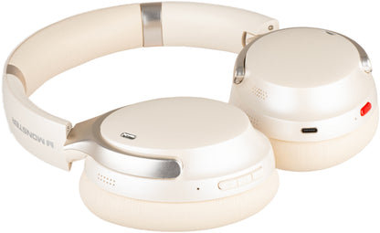Handsfree Bluetooth Monster QuiteFit V3, MultiPoint, A2DP, ANC, Valkoinen