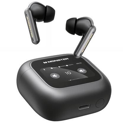 Handsfree Bluetooth Monster TH300, TWS, Musta
