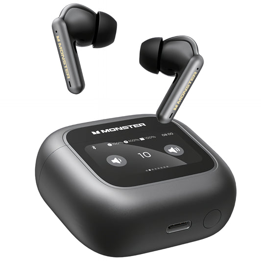 Handsfree Bluetooth Monster TH300, TWS, Musta