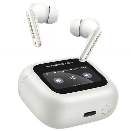 Handsfree Bluetooth Monster TH300, TWS, Valkoinen