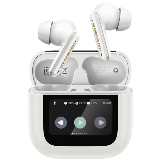Handsfree Bluetooth Monster TH300, TWS, Valkoinen