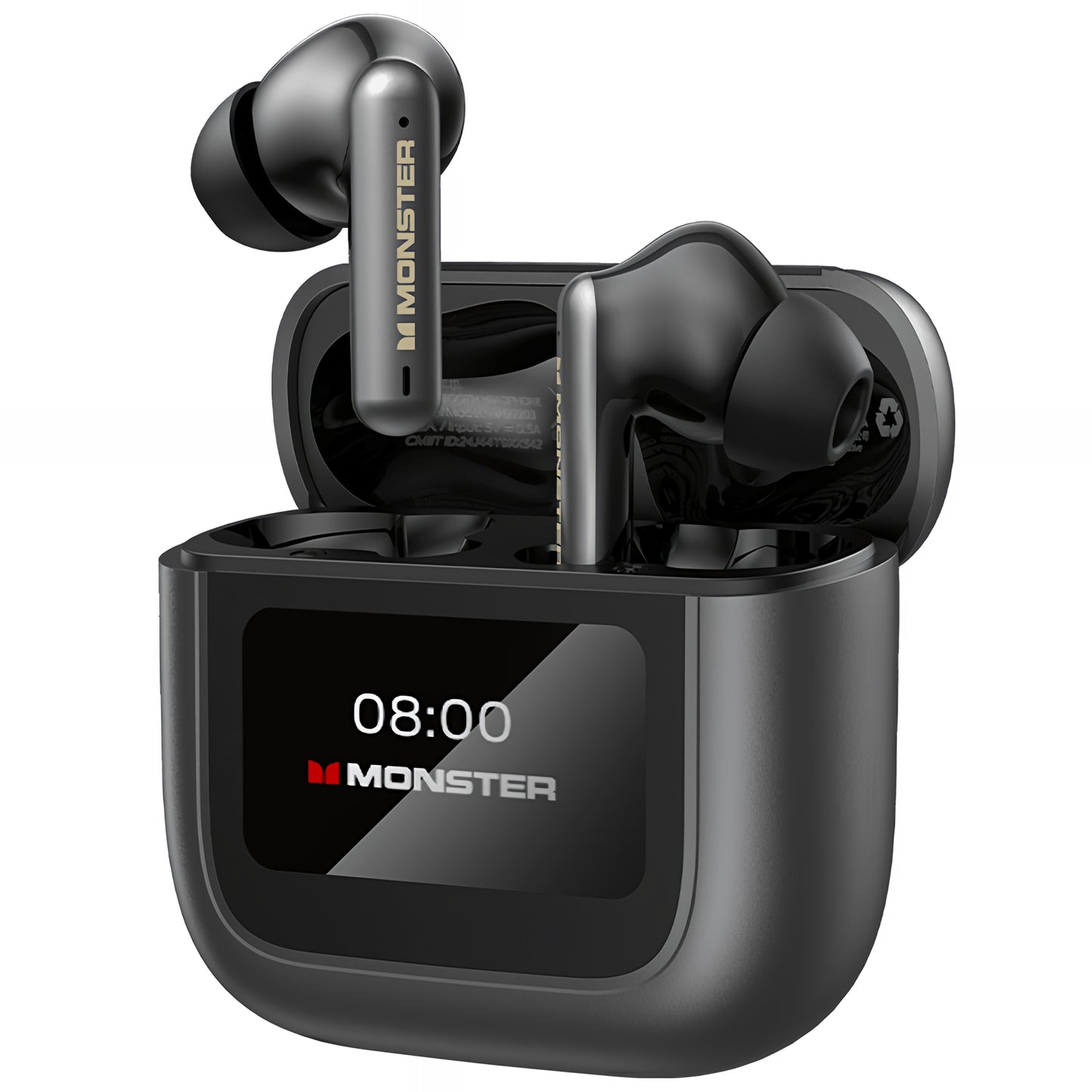 Handsfree Bluetooth Monster TH300, TWS, Musta