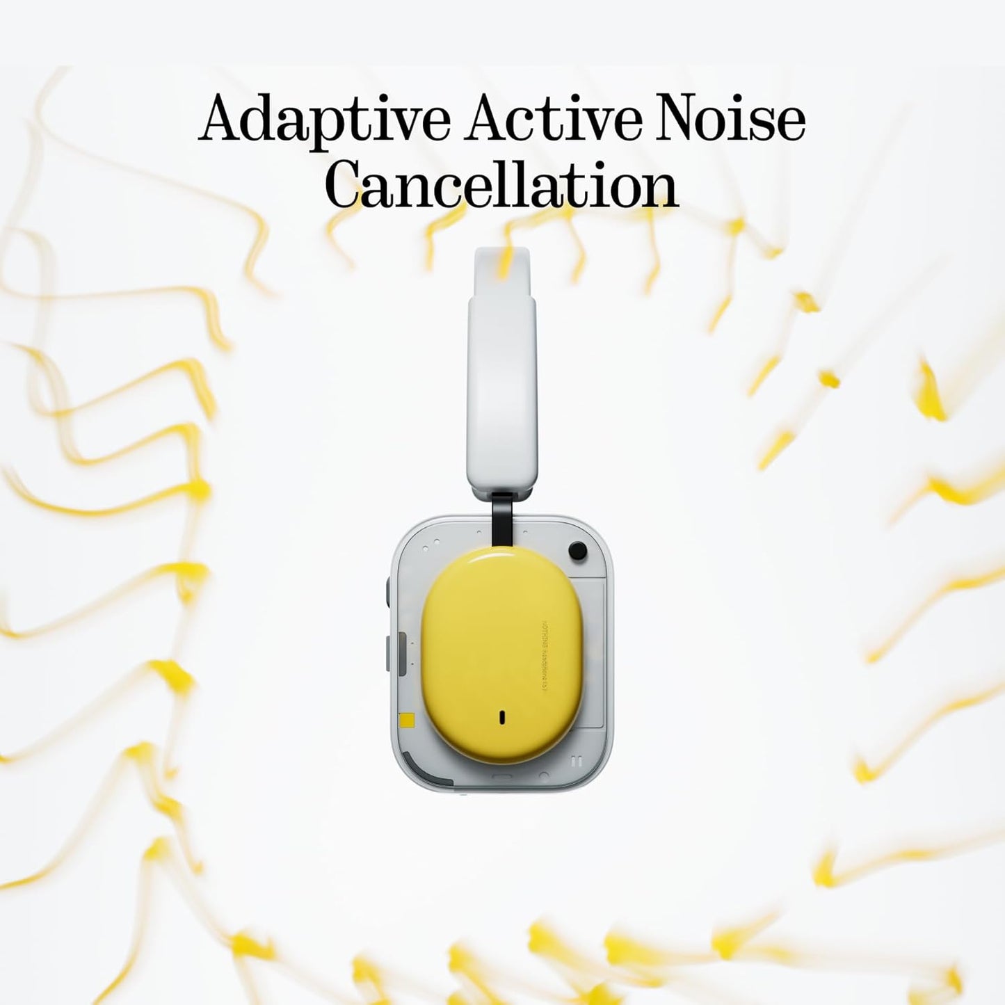 Handsfree Bluetooth Nothing Headphone (a), MultiPoint, A2DP, ANC, Musta