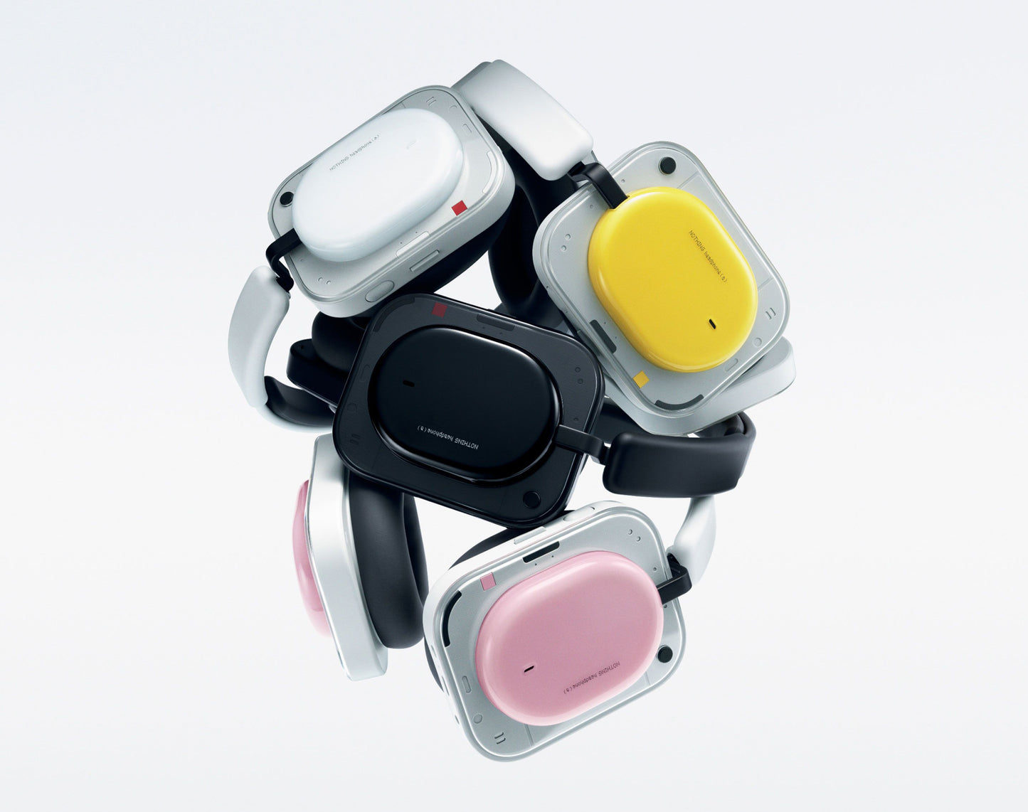 Handsfree Bluetooth Nothing Headphone (a), MultiPoint, A2DP, ANC, Musta