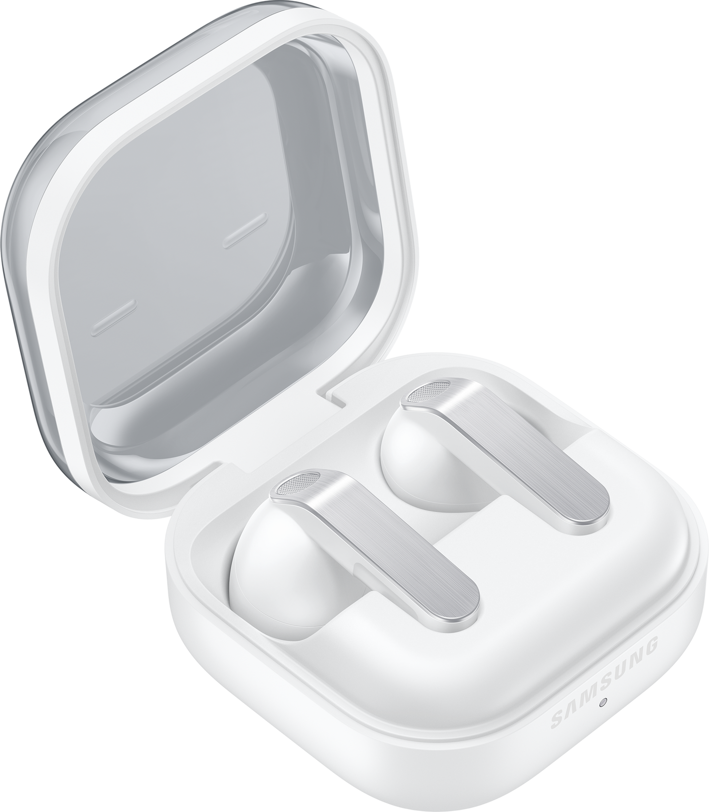 Handsfree Bluetooth Samsung Galaxy Buds4, Valkoinen SM-R540NZWAEUE