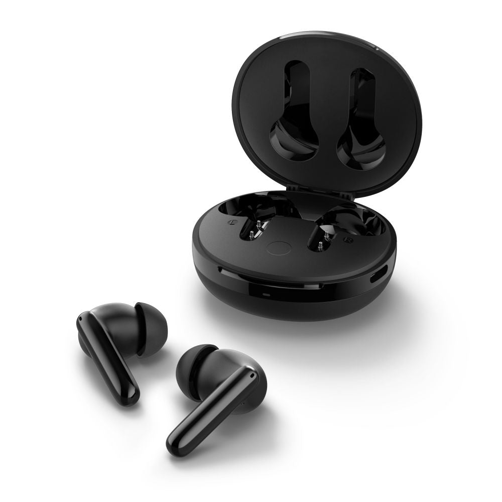 Handsfree Bluetooth Spigen SA2400, TWS, ANC, Musta