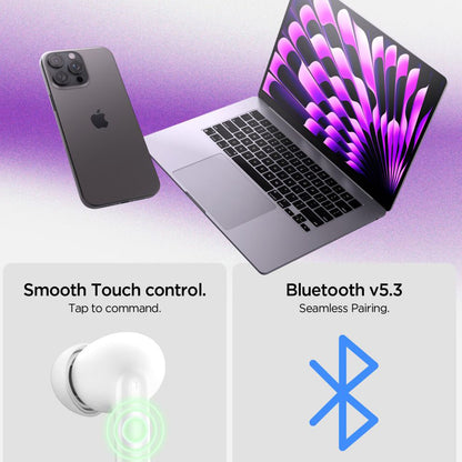 Handsfree Bluetooth Spigen SA2400, TWS, ANC, Musta