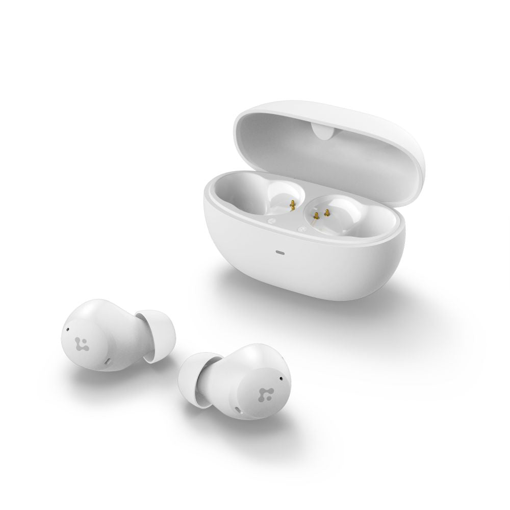 Handsfree Bluetooth Spigen SA2401, TWS, ANC, Valkoinen ASD07963