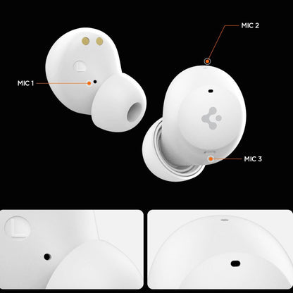 Handsfree Bluetooth Spigen SA2401, TWS, ANC, Musta ASD07887