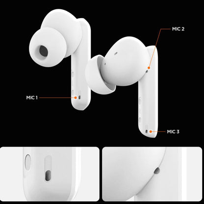 Handsfree Bluetooth Spigen SA2402, TWS, ANC, Musta ASD07888