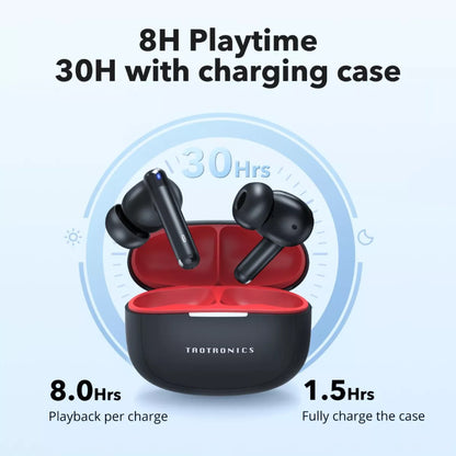 Handsfree Bluetooth TaoTronics TT-BH1120, TWS, Musta