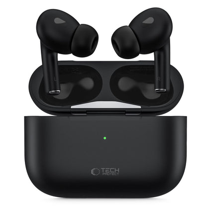 Handsfree Bluetooth Tech-Protect Ultraboost Pro, TWS, musta