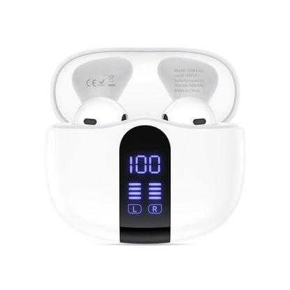Handsfree Bluetooth Tech-Protect Ultraboost Core G2, TWS, Valkoinen