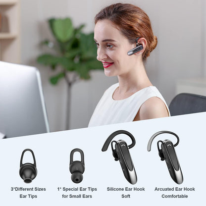 Handsfree Bluetooth Techsuit CB2 AirTalk, A2DP, Musta