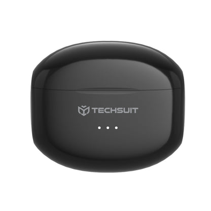 Handsfree Bluetooth Techsuit CW1 Audira Pro, TWS, ANC, Musta