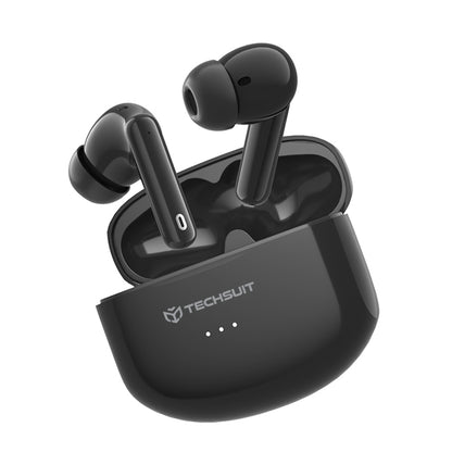 Handsfree Bluetooth Techsuit CW1 Audira Pro, TWS, ANC, Musta