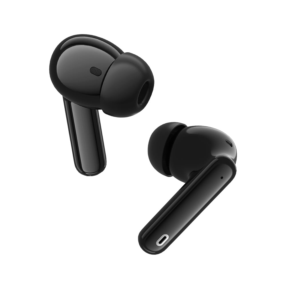 Handsfree Bluetooth Techsuit CW1 Audira Pro, TWS, ANC, Musta