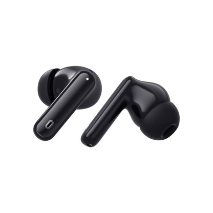 Handsfree Bluetooth Techsuit CW3 WaveBeat 100, TWS, ANC, Musta