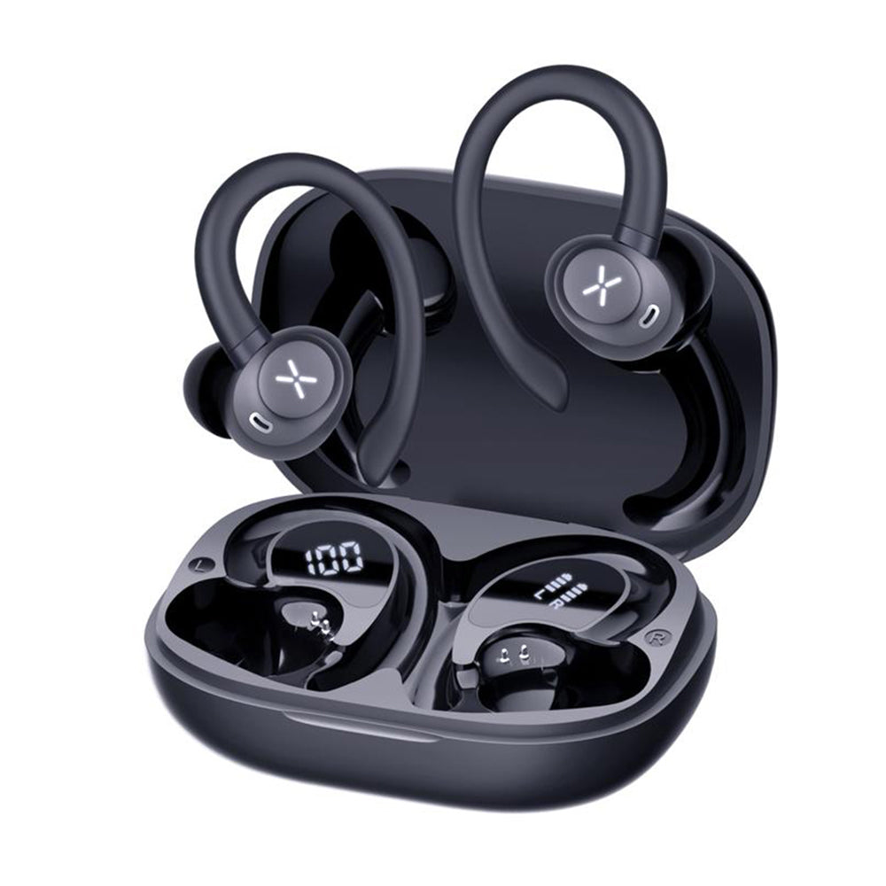 Handsfree Bluetooth Techsuit CW4 AirTune, TWS, Musta