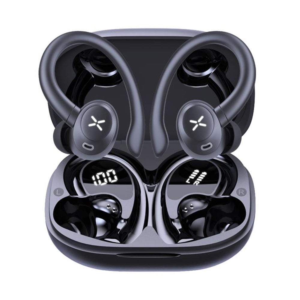 Handsfree Bluetooth Techsuit CW4 AirTune, TWS, Musta