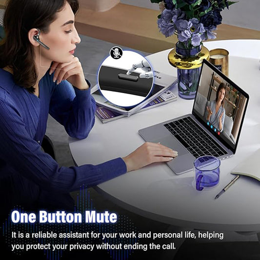 Handsfree Bluetooth Techsuit G9 TalkZen, A2DP, Musta