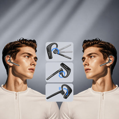 Handsfree Bluetooth Techsuit PowerTalks G6, MultiPoint, A2DP, Musta
