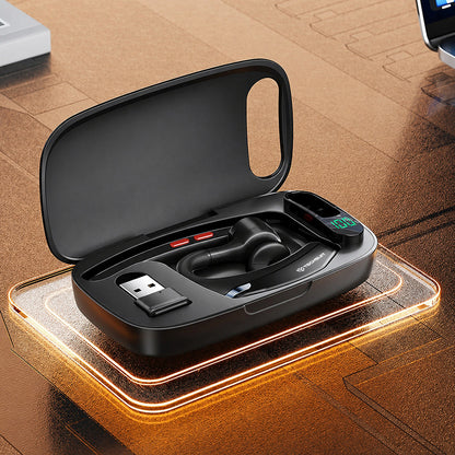 Call Center Bluetooth-kuuloke Techsuit SoundForce Pro G10, A2DP, Musta