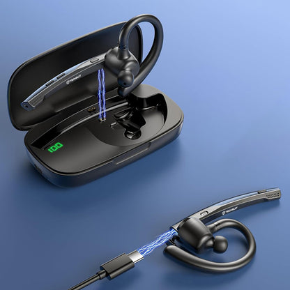 Handsfree Bluetooth Techsuit Vocelis Pro CB4, A2DP, Sininen